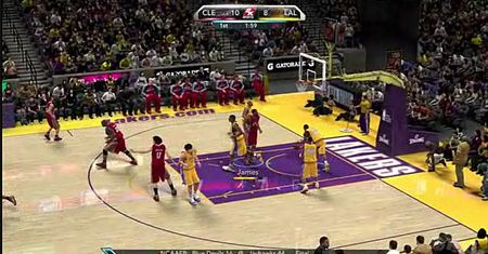 Rozgrywka: NBA 2K10