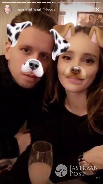 Marina Łuczenko i Wojciech Szczęsny w Wenecji