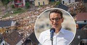 Premier Morawiecki chce pomóc Merkel i Belgom. Chodzi o powodzie