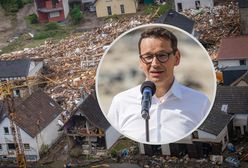 Premier Morawiecki chce pomóc Merkel i Belgom. Chodzi o powodzie
