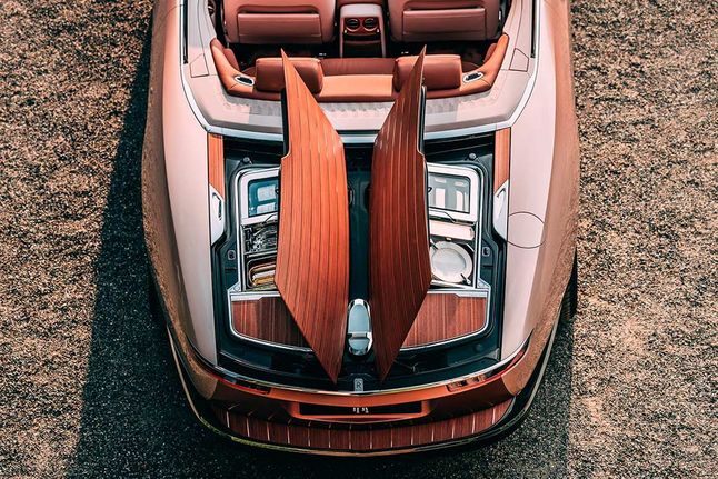 Rolls-Royce Boat Tail - bagażnik