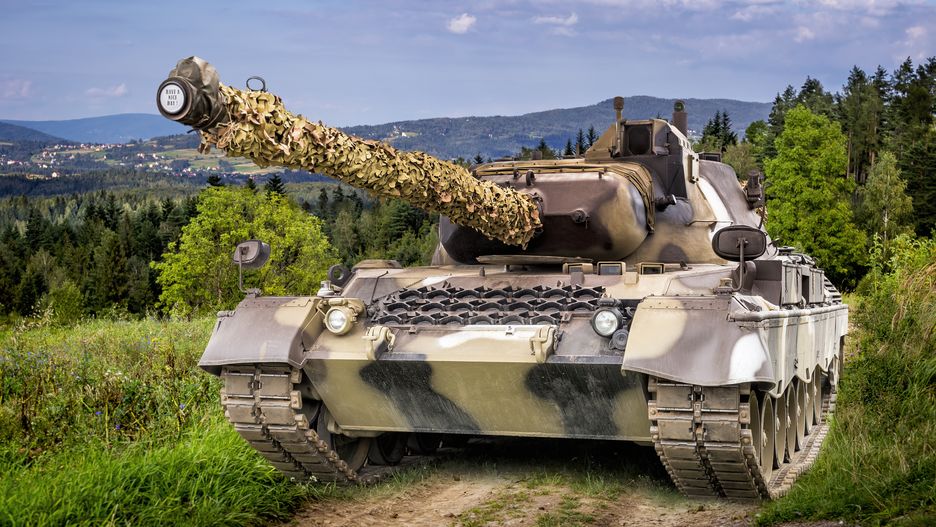 Niemiecki Leopard 1A5 - zdjęcie ilustracyjne