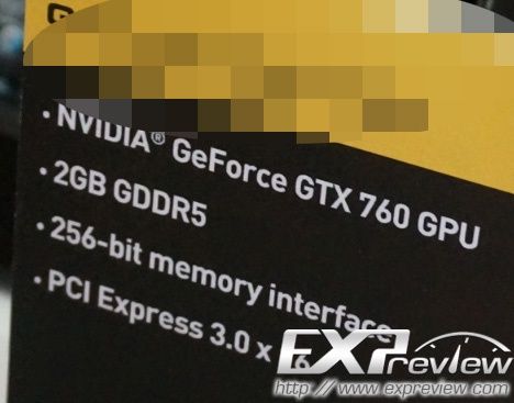 Zotac GeForce GTX 760 karta graficzna specyfikacja