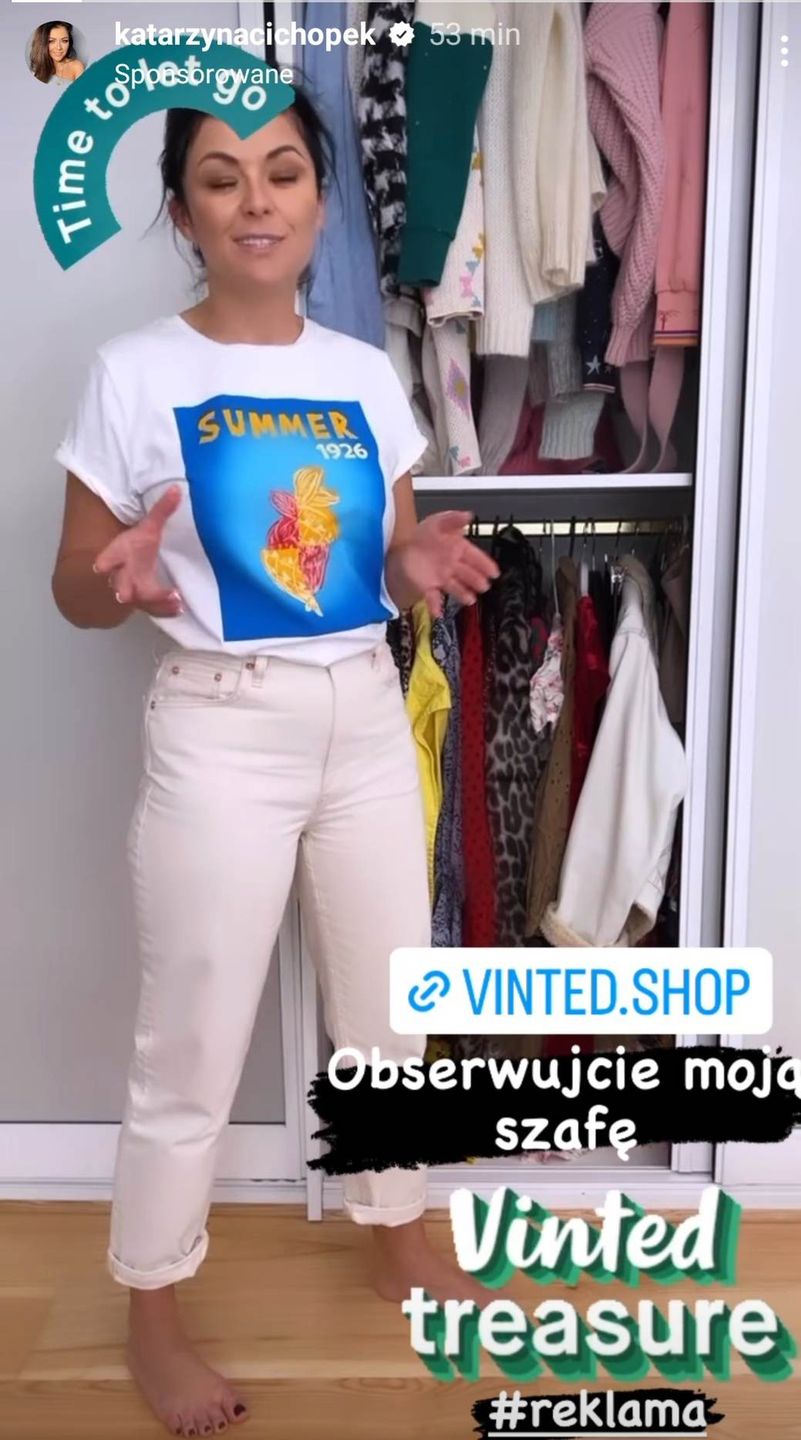 Kasia Cichopek pokazała swoją szafę