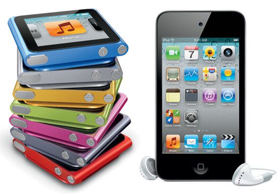 Nowe iPody Apple'a - jeszcze ciepłe