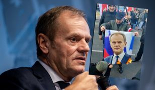 Na Marszu Niepodległości spalona flaga Niemiec i zdjęcie Tuska. Szef PO zareagował