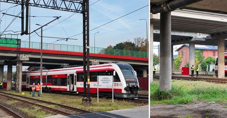 Tragedia pod wiaduktem w Pile. Pociąg potrącił mężczyznę
