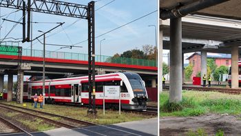 Tragedia pod wiaduktem w Pile. Pociąg potrącił mężczyznę