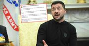 Nowy wpis Zełenskiego. Brzmi, jak apel