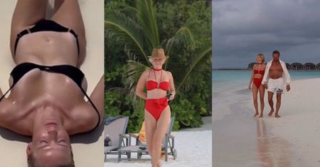 Cezary Pazura świętuje 17. rocznicę poznania żony, prezentując zdjęcia Edyty w skąpym bikini. "Moje serce OSZALAŁO dla jednej Pani" (ZDJĘCIA)