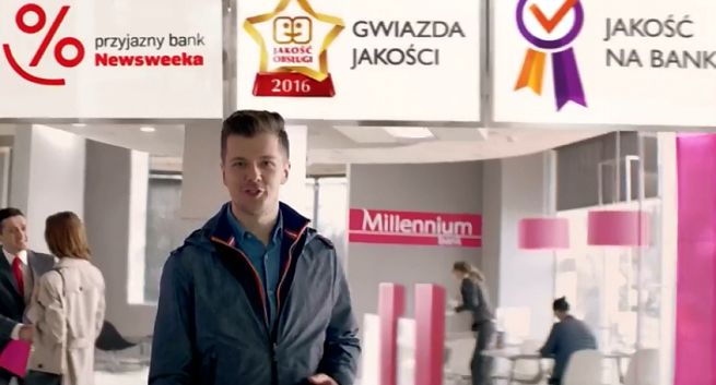 Radosław Kotarski o hat-tricku w reklamie Banku Millennium (wideo)