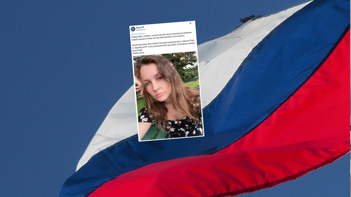 Anastazja Czumakowa została wpisana na listę ekstremistów w Rosji