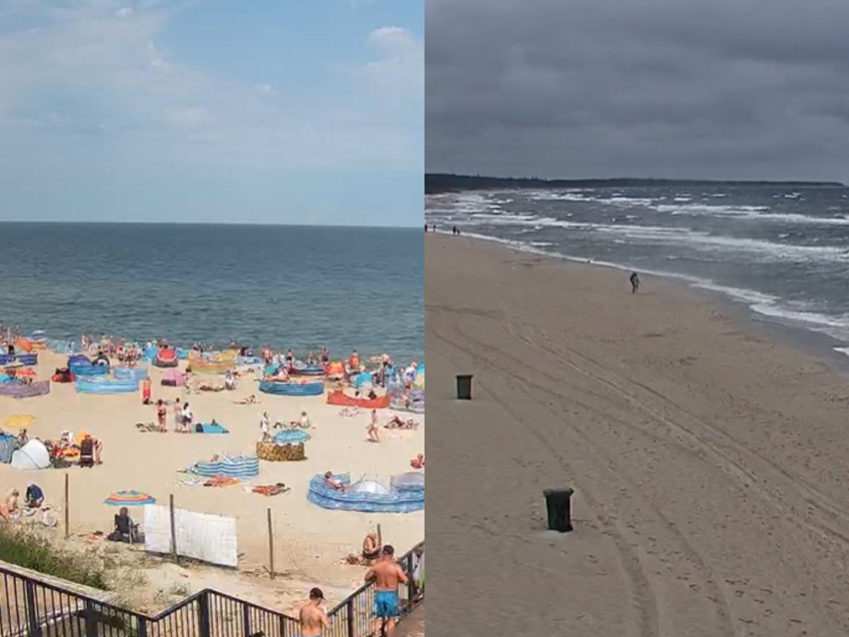 Czwartek, godzina 11. Dwie miejscowości nad Bałtykiem. Ogromna różnica