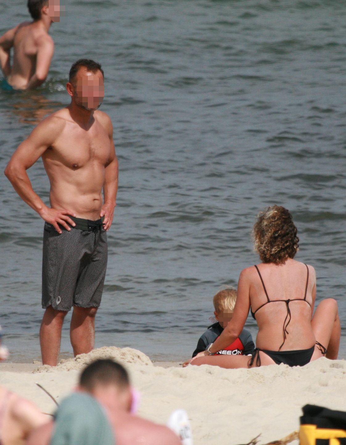 Rodzinne wakacje Moniki Mrozowskiej w Chałupach