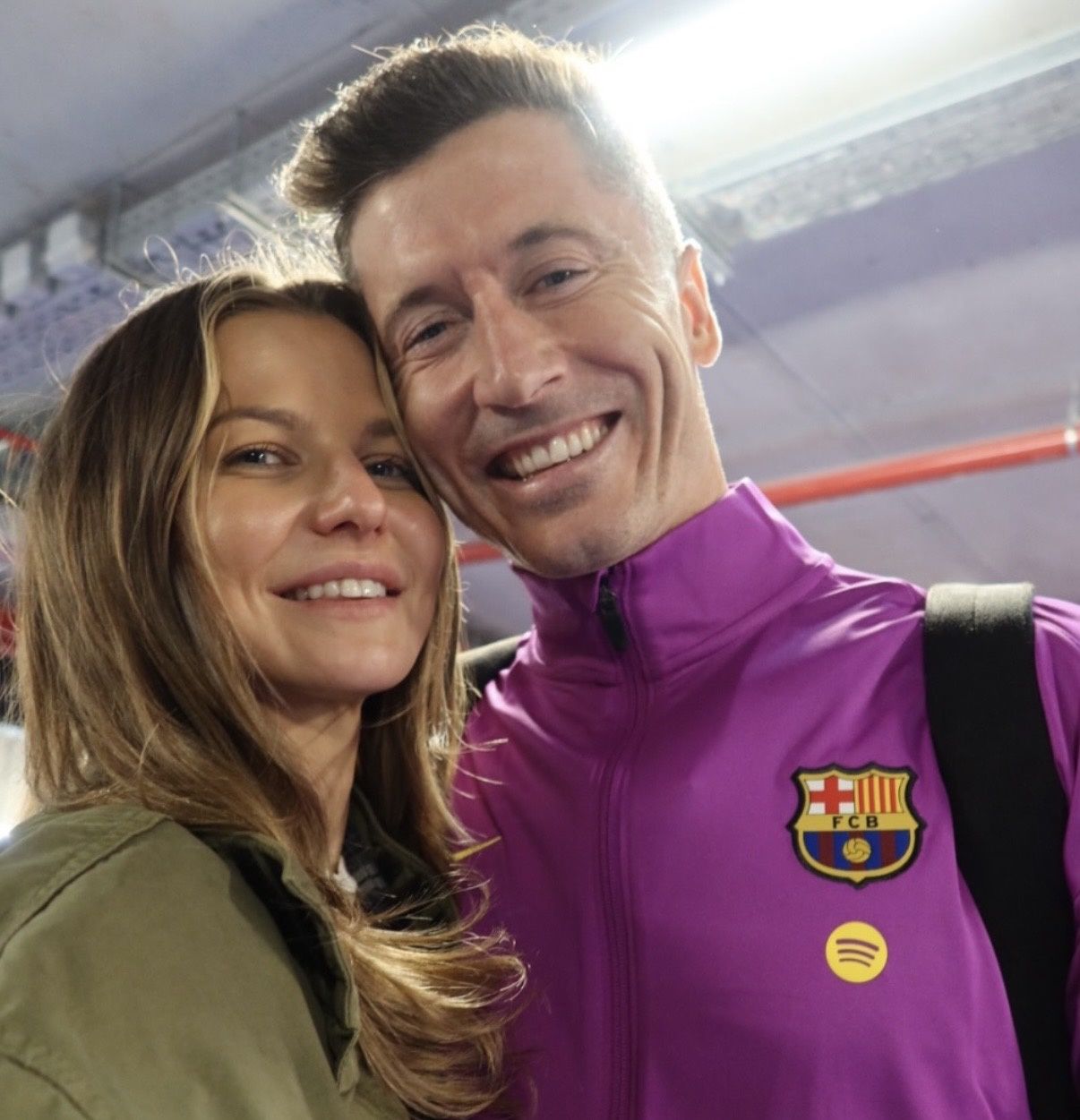 Anna i Robert Lewandowscy