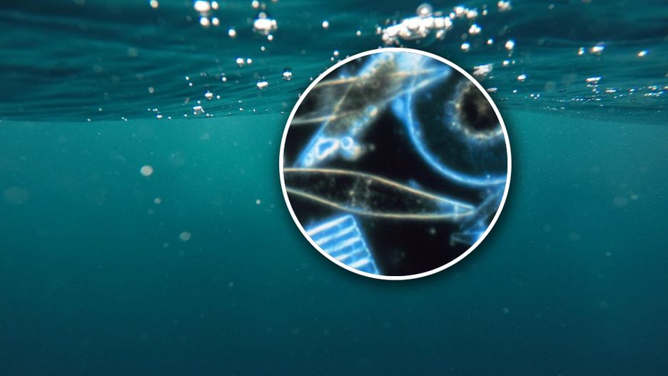 Wyjątkowa barwa oceanicznej wody. 