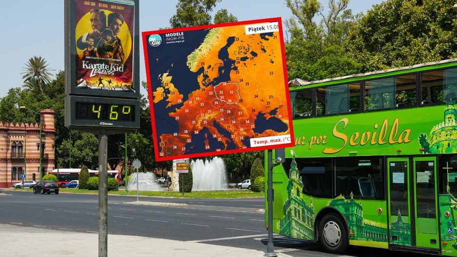 Ekstremalne upały w Europie