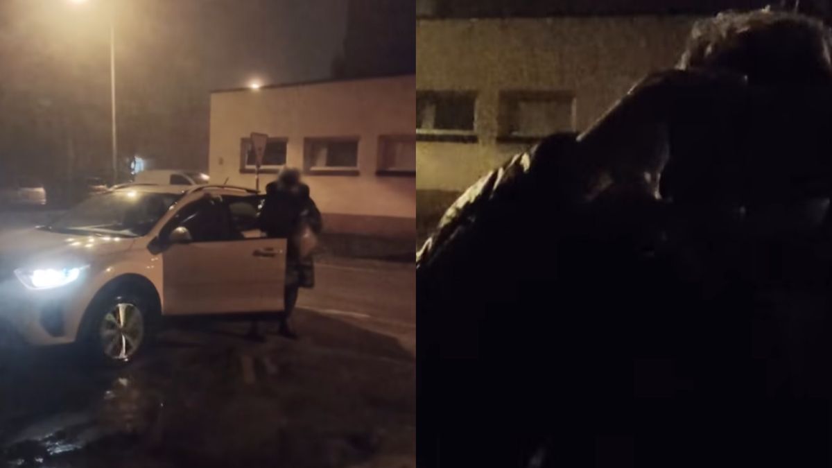 Zaparkowała na chodniku. "Mogę parkować, gdzie chcę".