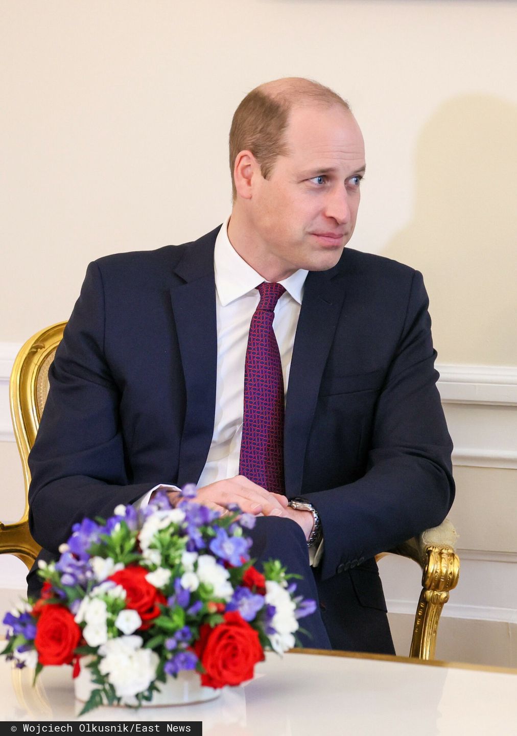 Książę William na spotkaniu z Andrzejem Dudą