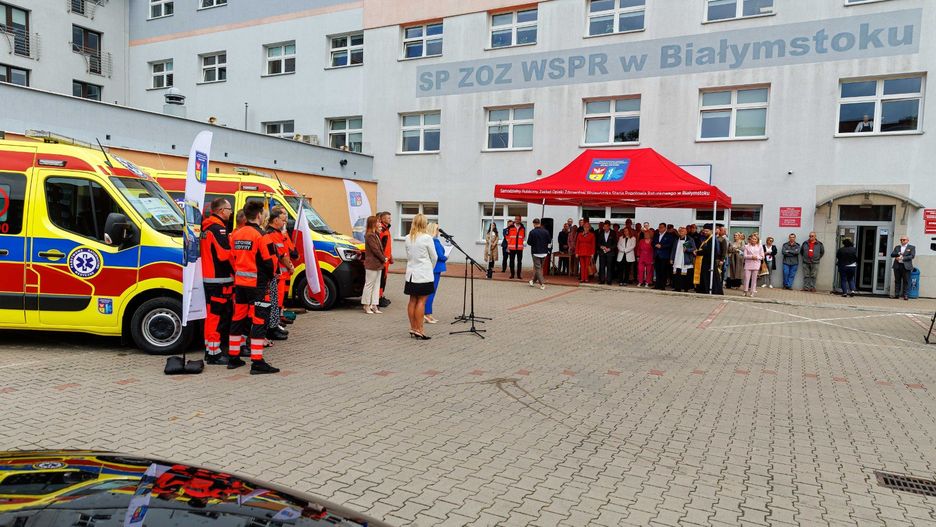 Nowe ambulanse trafią do Łap i Sokółki 