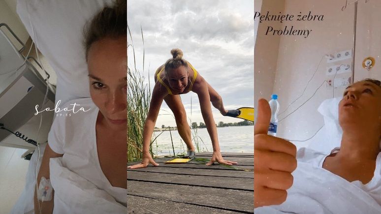 Sonia Bohosiewicz trafiła do szpitala z pękniętymi żebrami