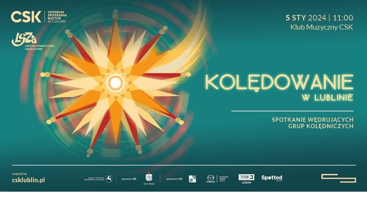kolędowanie w Lublinie - grafika