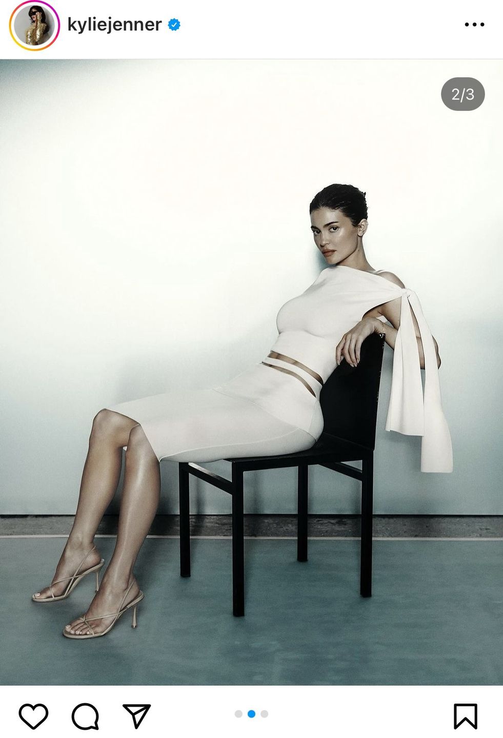 Kylie Jenner pochwaliła się nową stylizacją