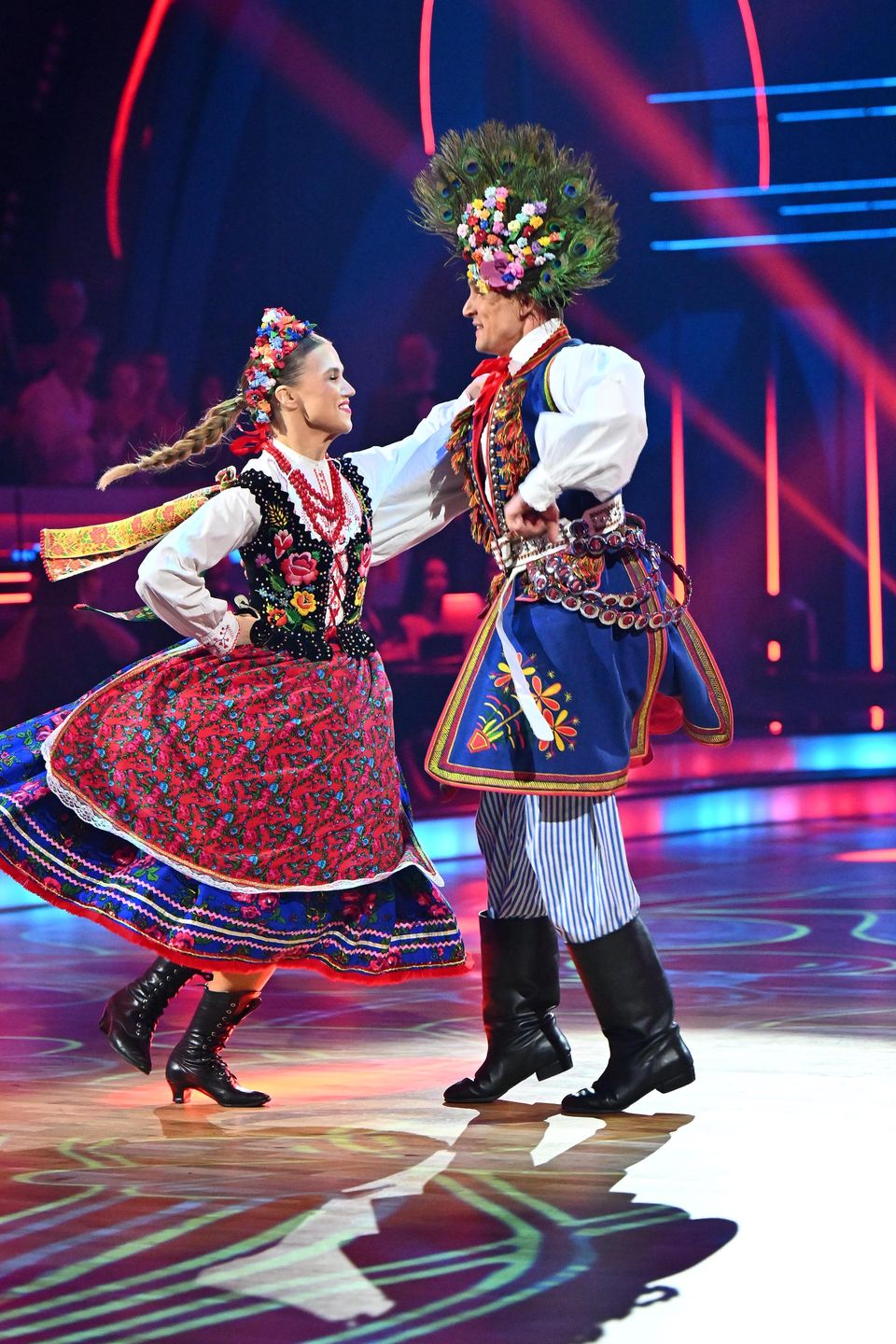 Agnieszka Kaczorowska i FIlip Gurłacz
