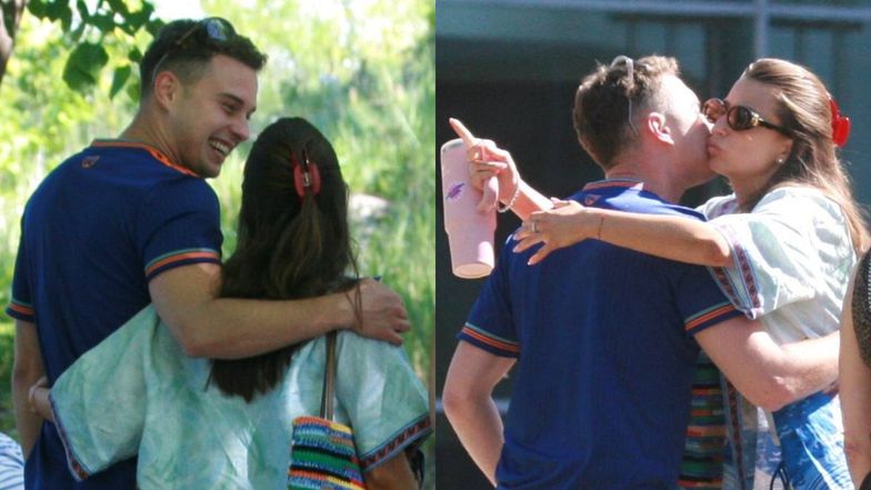 Adam Zdrójkowski i Julia Wieniawa w Sopocie 