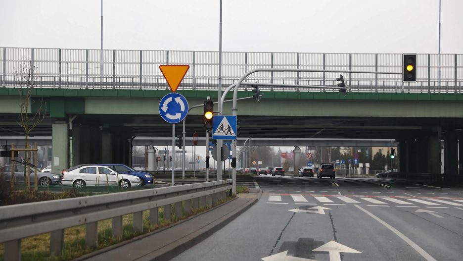 Warszawa. Zamknięto zjazd z Południowej Obwodnicy Warszawy w ciągu trasy S2 na ulicę Puławską