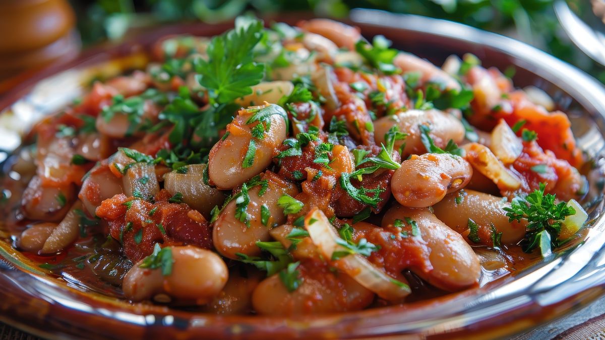 Aromatyczna fasolka po bretońsku