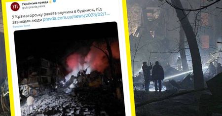 Okrutny atak Rosjan. Cywile pod gruzami