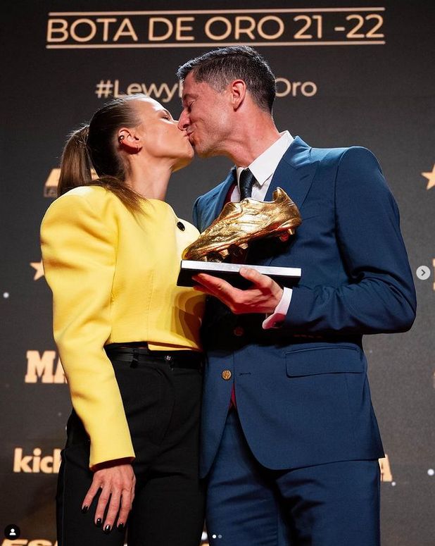 Anna i Robert Lewandowscy