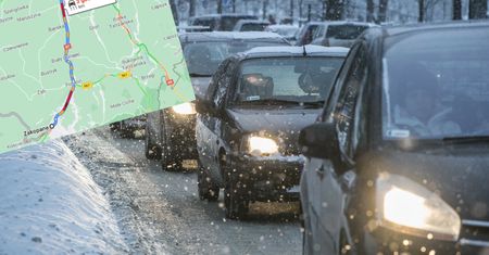 Zakopianka. Turyści wracają z Tatr, tworzą się korki na S7
