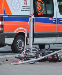 Toruń. Tragedia na Szosie Chełmińskiej. Rowerzysta nie żyje