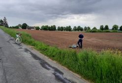 Nietypowy pościg za motocyklistą. W końcu złapał go policjant na rowerze