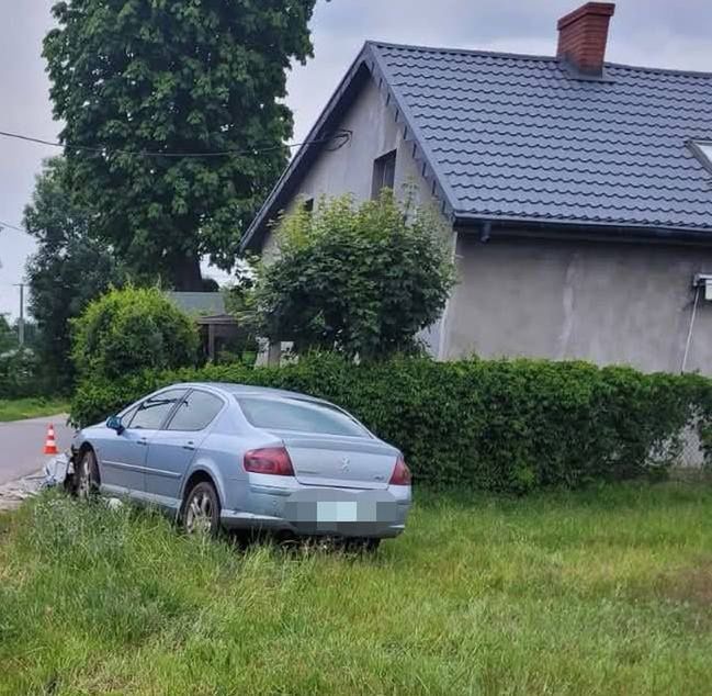 Strumyk: 3,3 promila i kolizja. Wjechał w skrzynkę energetyczną