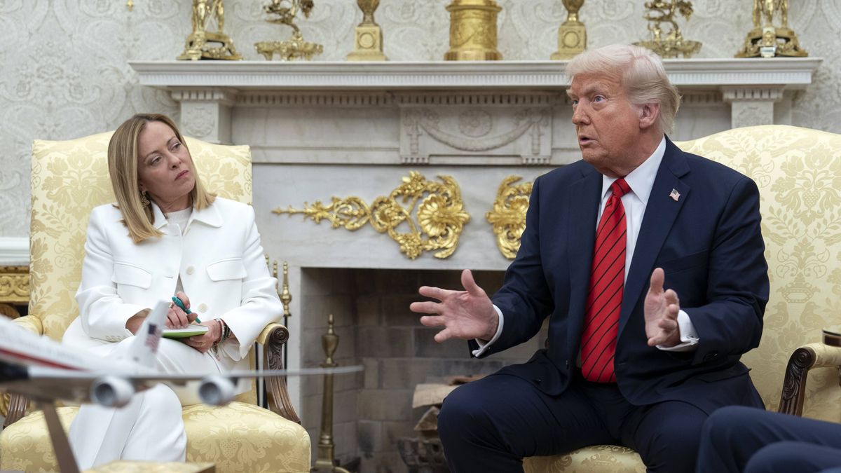 Giorgia Meloni Donald Trump 