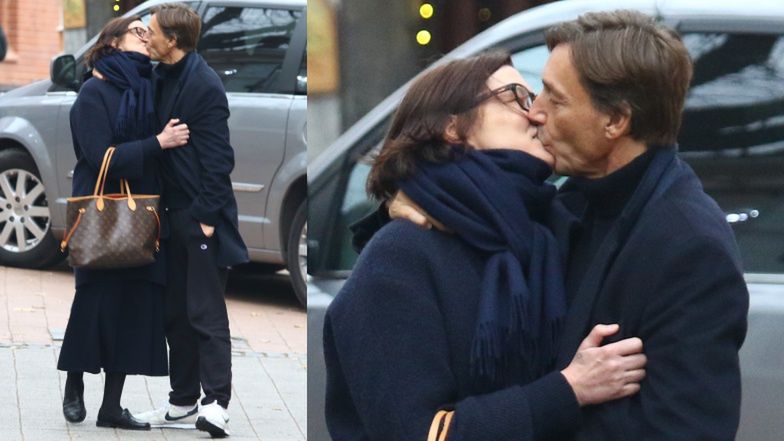 Ilona Felicjańska i Paul Montana całują się w Sopocie