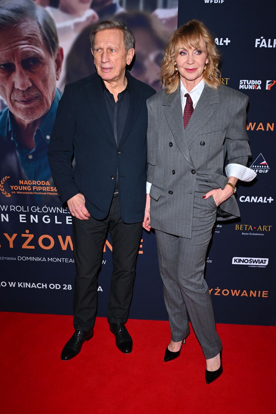 Jan Englert i Beata Ścibakówna