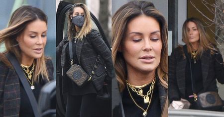 Małgorzata Rozenek w drodze do "skarbówki" odwiedza ulubioną klinikę medycyny estetycznej Agnieszki Woźniak-Starak (ZDJĘCIA)