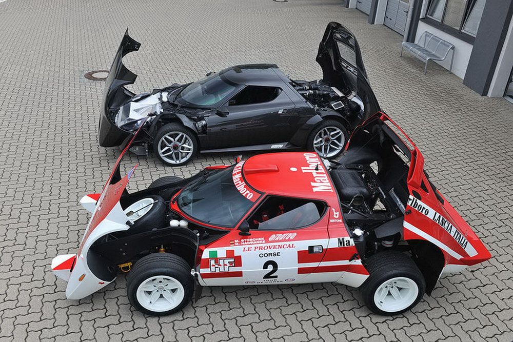 Lancia Stratos i jej nowa wersja przygotowana przez Pininfarinę