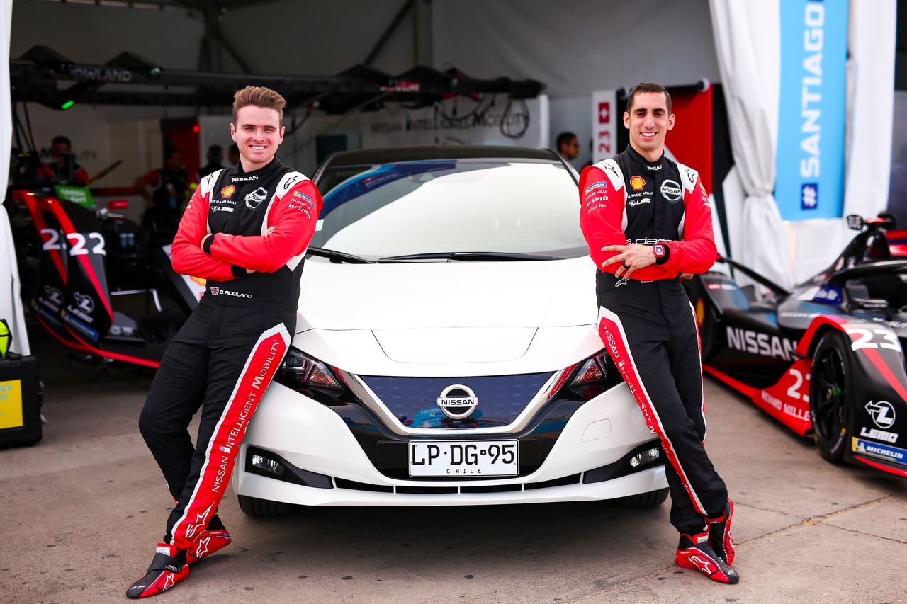 Oliver Rowland i Sébastien Buemi - kierowcy zespołu Nissan e.dams