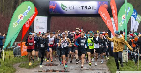 CITY TRAIL nad Rusałką: szybkie tempo mimo błota. Nowicki i Misjan najlepsi