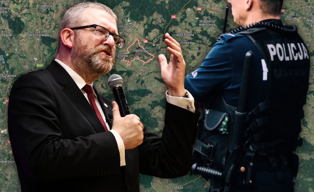 Koniec "akcji" Brauna w szpitalu. Policja zabiera głos