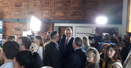Wyniki wyborów 2020. Roman Giertych na wieczorze wyborczym Szymona Hołowni