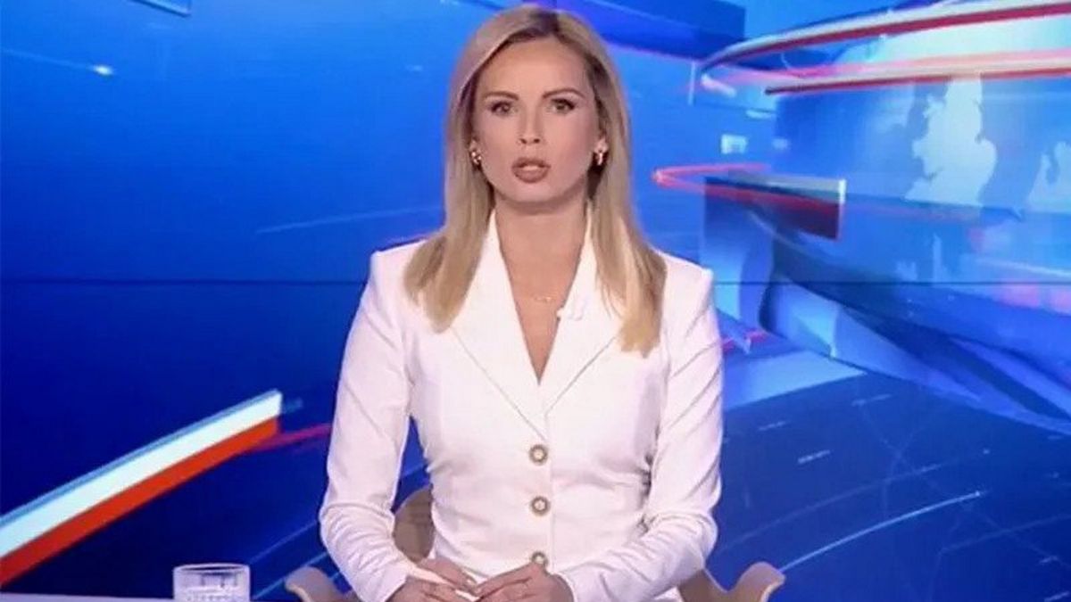 Anna Bogusiewicz to jedna z prowadzących "Wiadomości" TVP