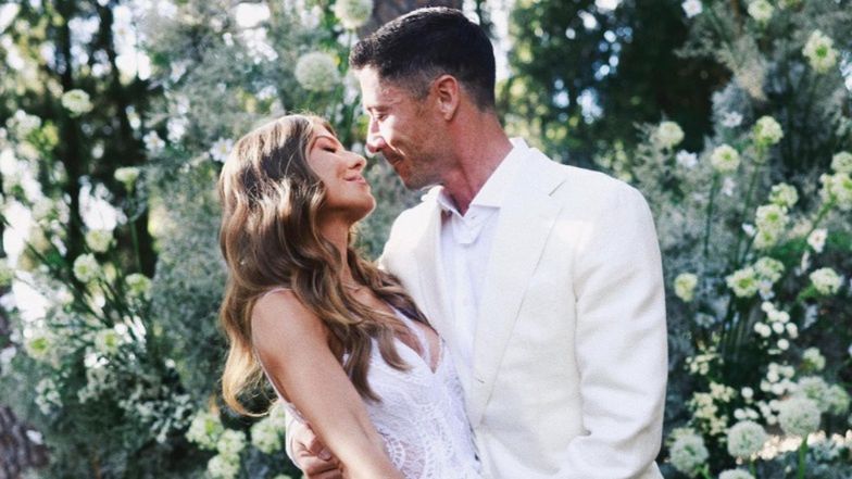 Anna Lewandowska w SUKNI ŚLUBNEJ ogłasza na INSTAGRAMIE: "Zrobiliśmy to ponownie" (FOTO)