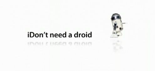 Fani Apple odpowiadają: iDon't need a droid