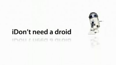 Fani Apple odpowiadają: iDon't need a droid 1